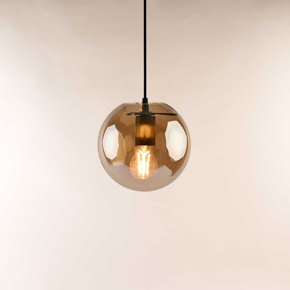 Orb glass ball gallery light 5m suspension