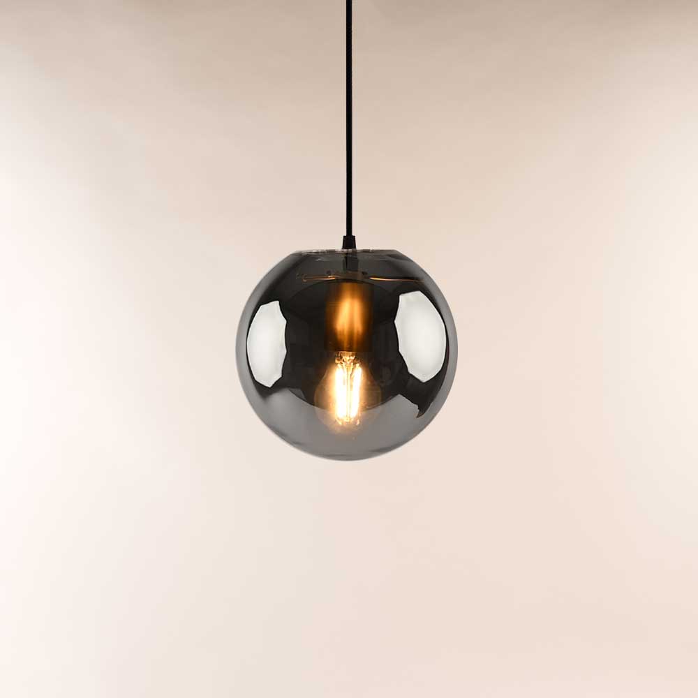 Orb glass ball gallery light 5m suspension