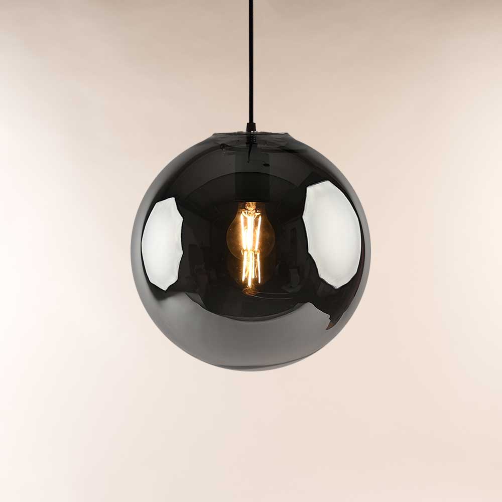 Orb glass ball gallery light 5m suspension