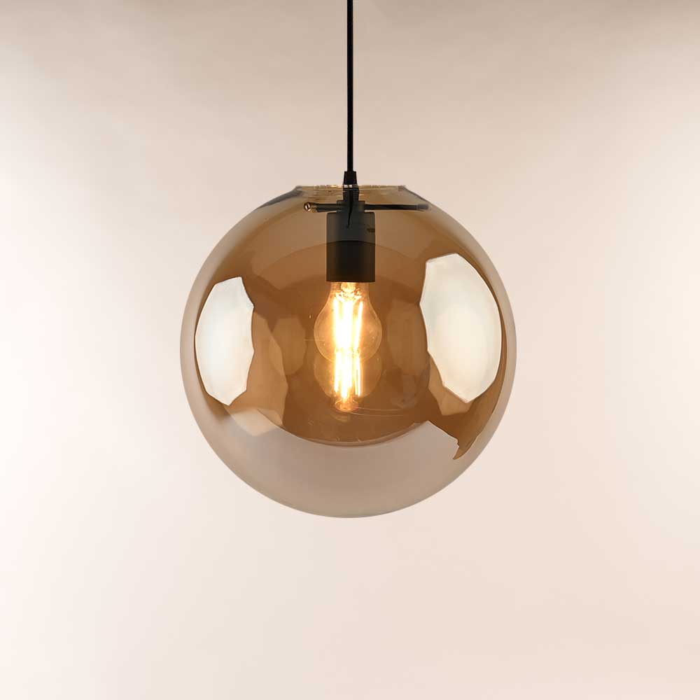 Orb glass ball gallery light 5m suspension