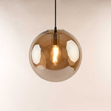 s.luce Orb glass globe gallery light 5m sospensione