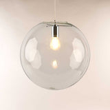 s.luce Orb glass globe gallery light 5m sospensione