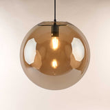 Orb glass ball gallery light 5m suspension