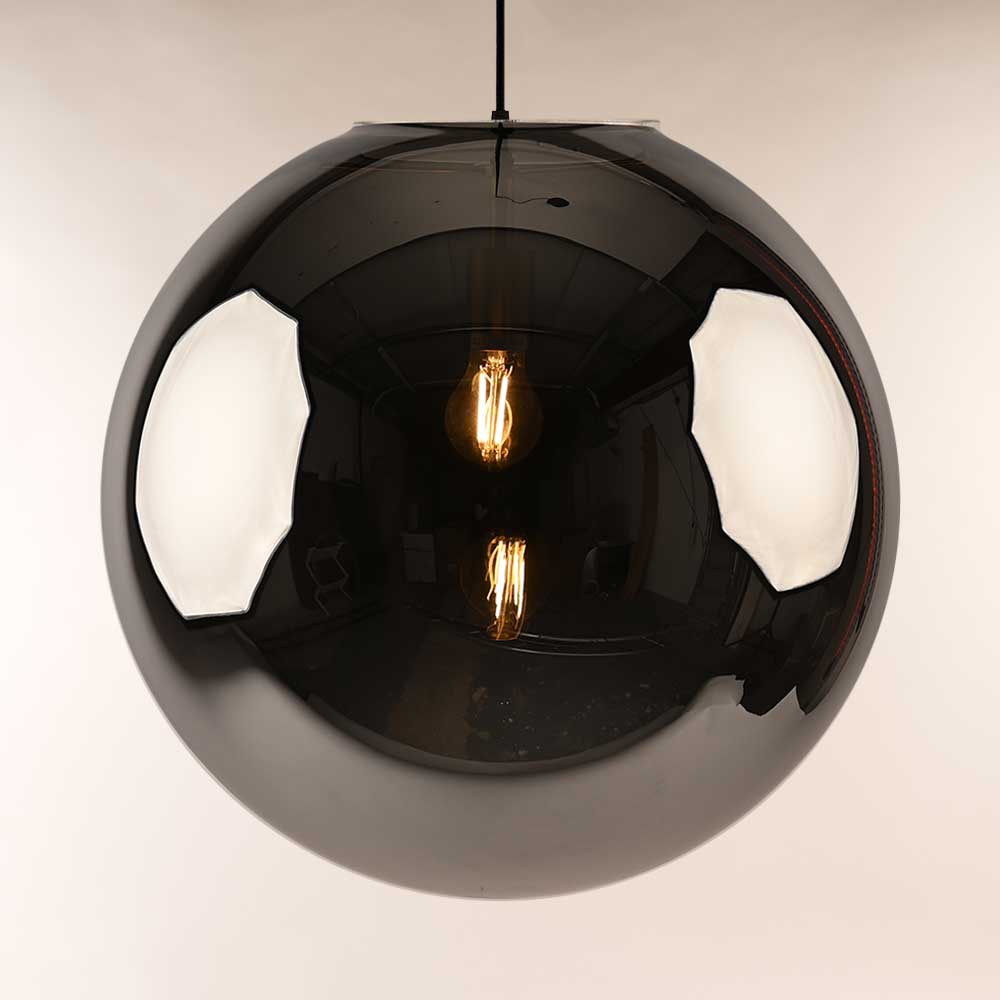 s.luce Orb glass globe gallery light 5m sospensione