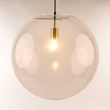 Orb glass ball gallery light 5m suspension