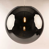 Orb glass ball gallery light 5m suspension