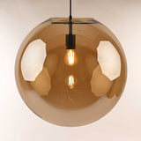 Orb glass ball gallery light 5m suspension