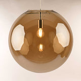 Orb glass ball gallery light 5m suspension