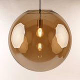 Orb glass ball gallery light 5m suspension