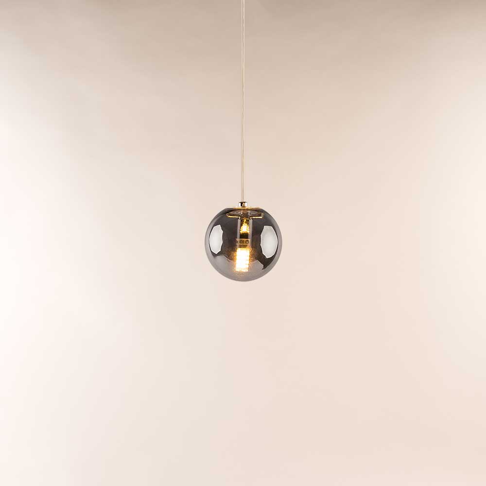 Orb glass ball gallery light 5m suspension