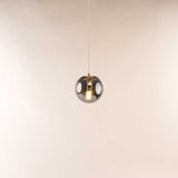 Orb glass ball gallery light 5m suspension