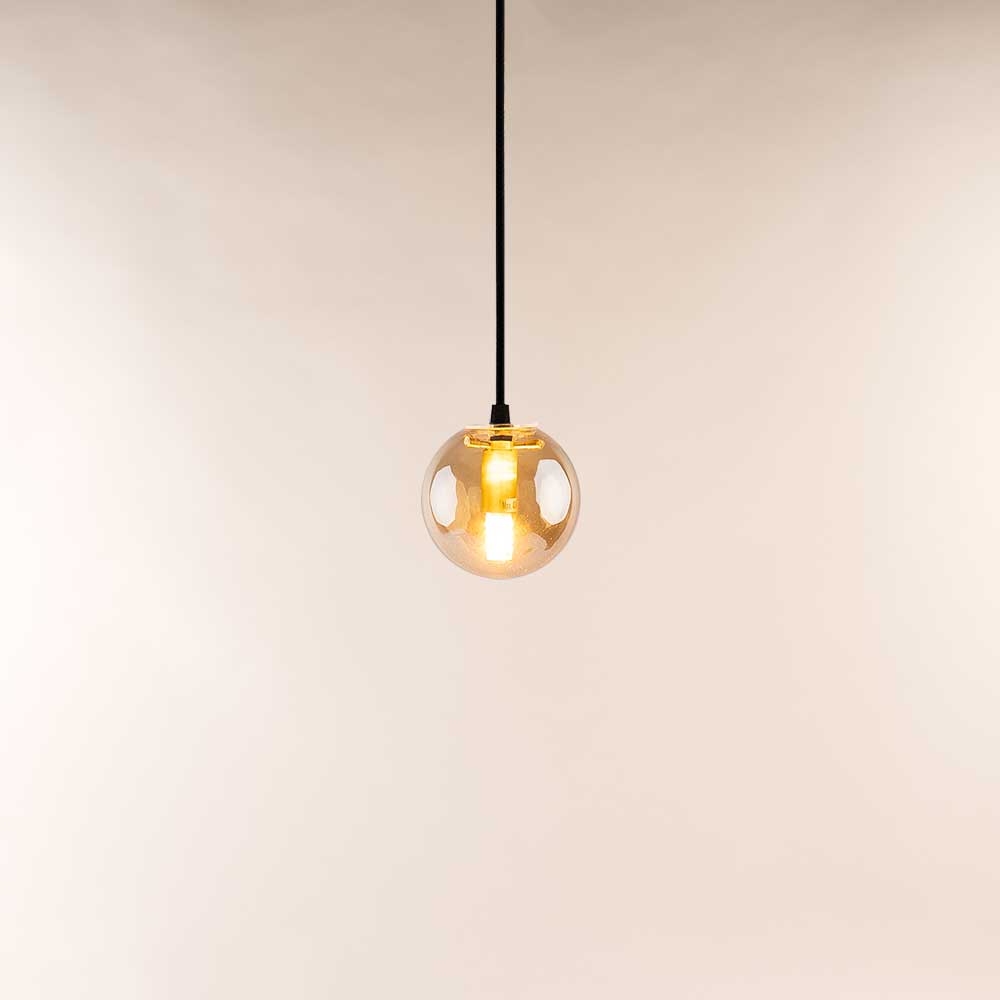 Orb glass ball gallery light 5m suspension