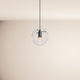s.luce Orb glass ball pendant light, modern glass pendant light for stylish interiors.