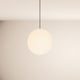 s.luce Orb glass ball pendant light, stylish pendant light in round shape, ideal for a cozy decor.