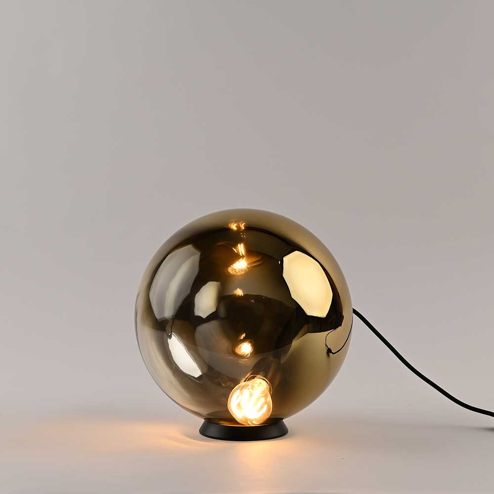 s.luce Orb bordslampa med glasglob