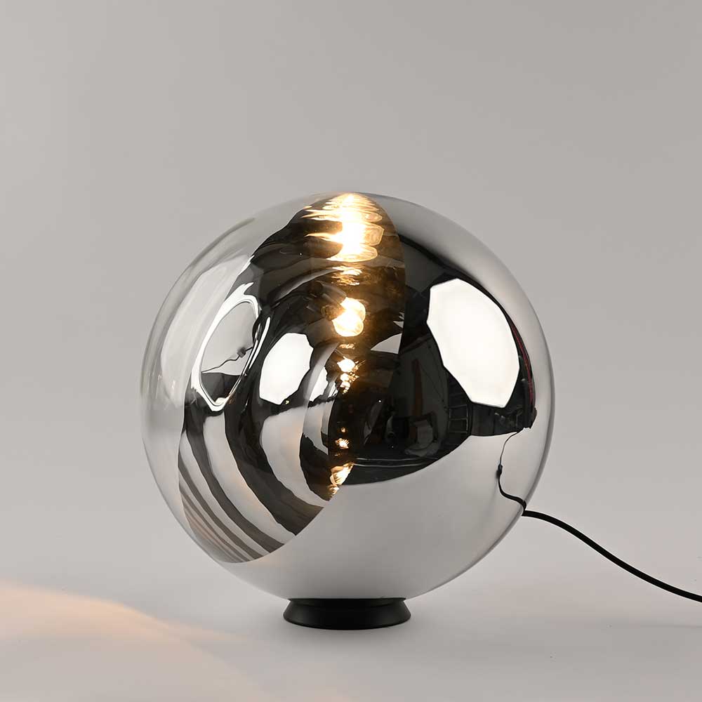 s.luce Orb bordlampe med glaskugle