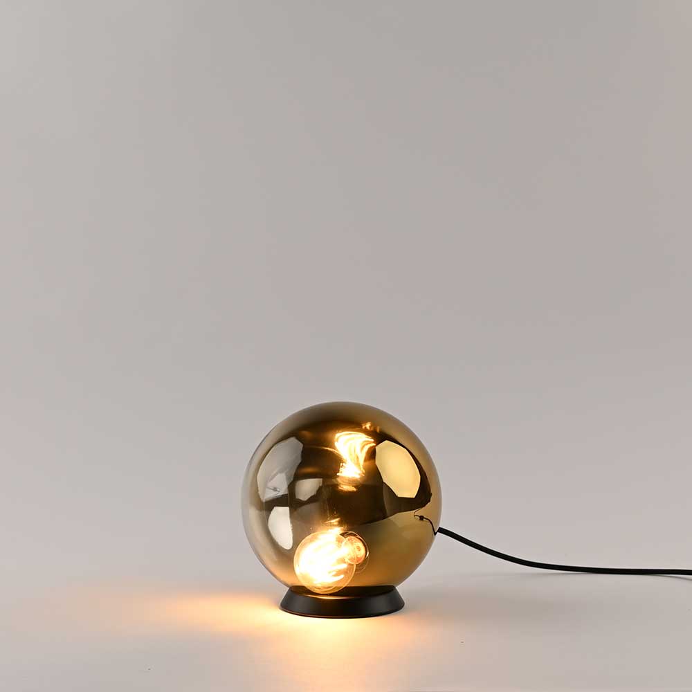 s.luce Orb bordslampa med glasglob