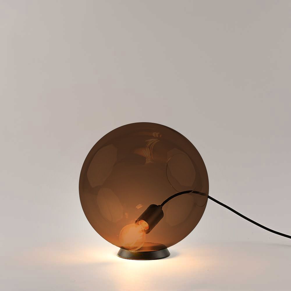 s.luce Orb Glaskugel Tischlampe