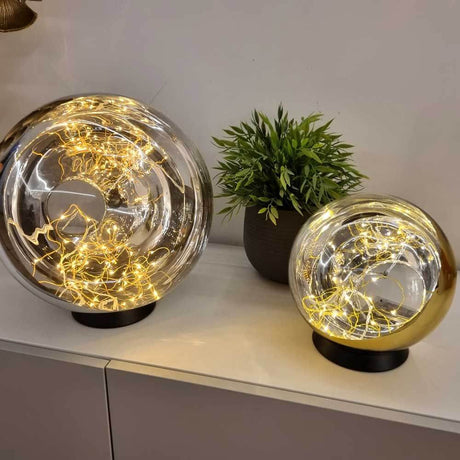 s.luce Orb LED decoratieve lamp glazen bol ornament