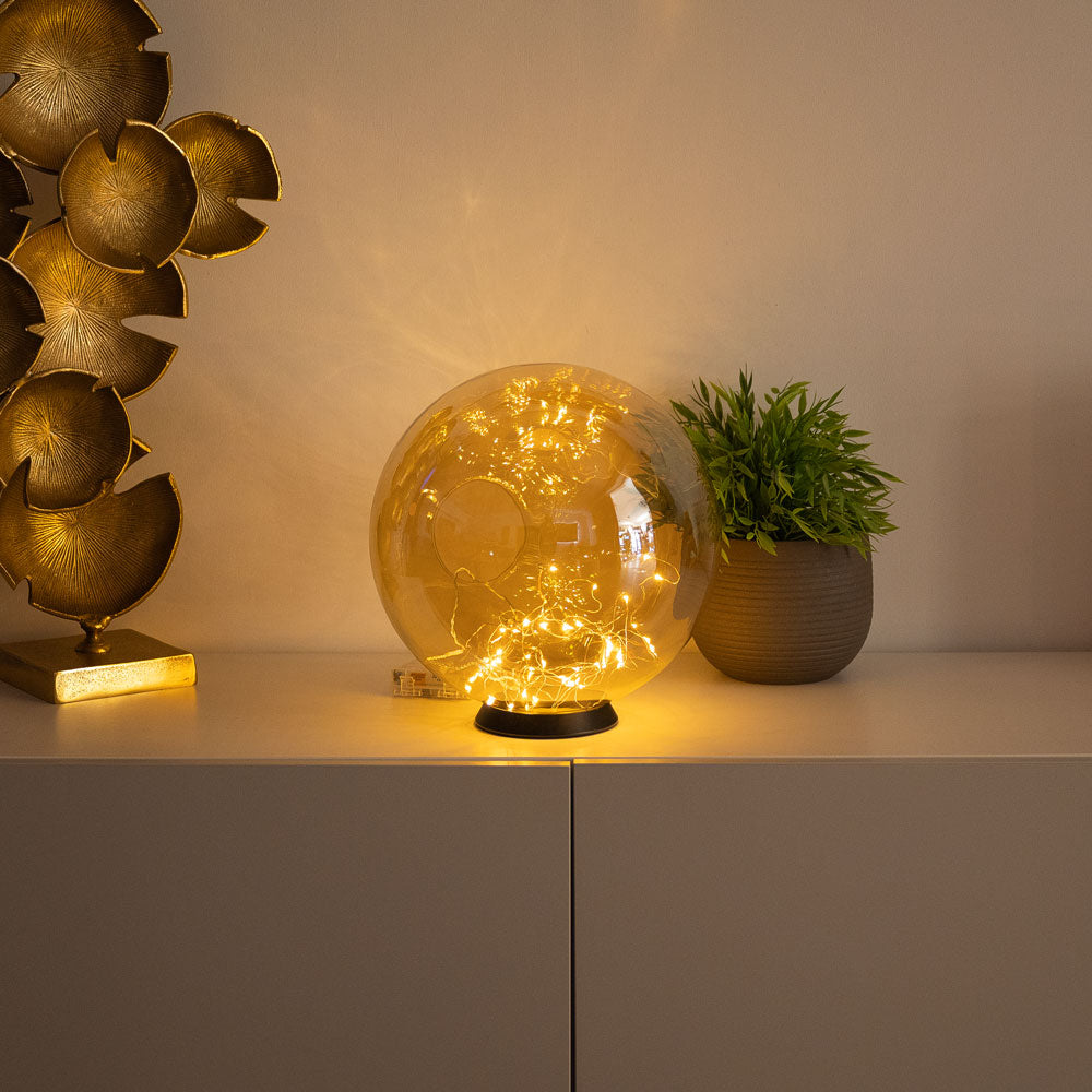 s.luce Orb LED decoratieve lamp glazen bol ornament