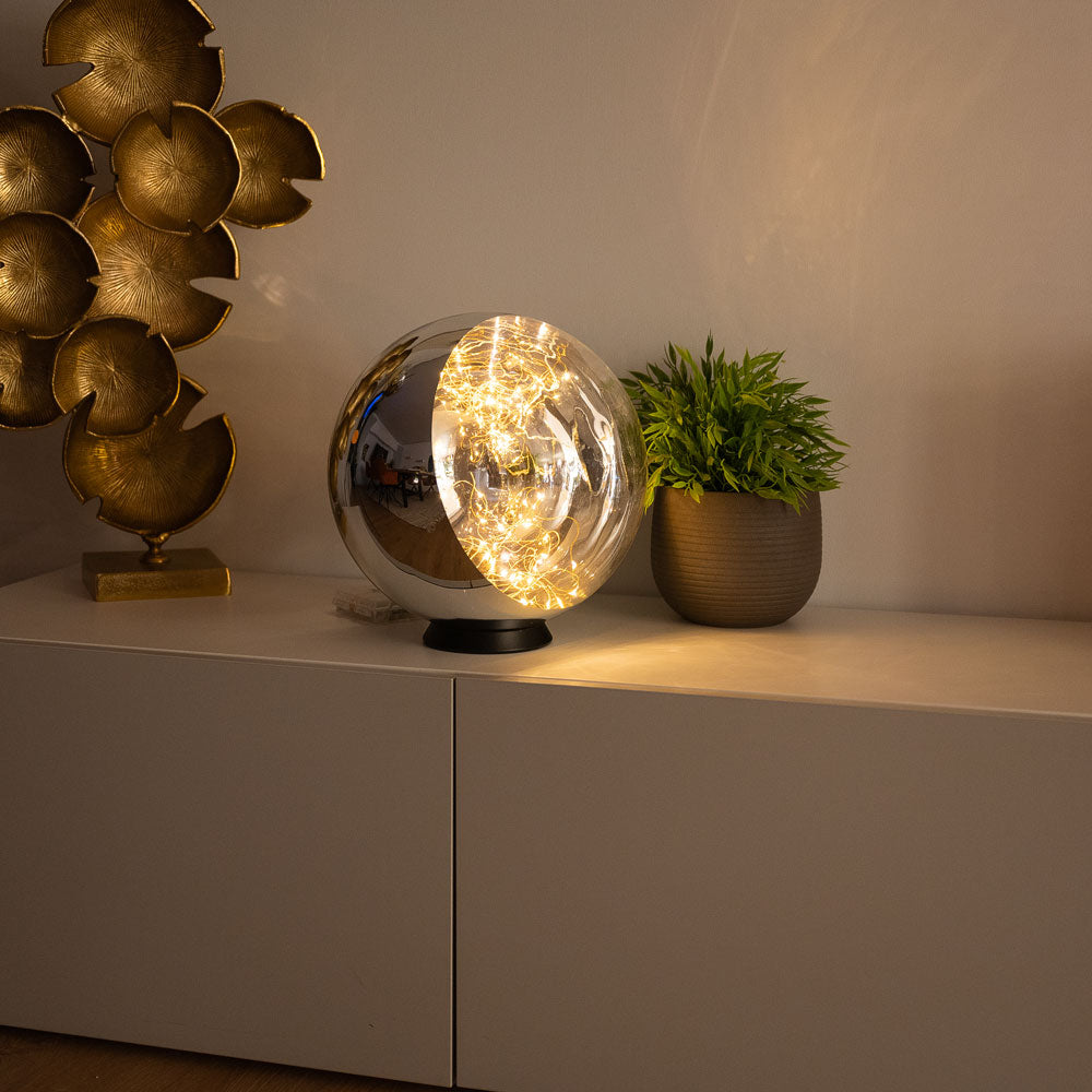 s.luce Orb LED dekorativ lampe glaskugle ornament