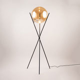 Orb Tripod glass ball floor lamp tripod 160cm