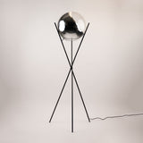 Orb Tripod glass ball floor lamp tripod 160cm