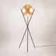 s.luce Orb Axis Boule de verre Lampadaire tripode 160cm