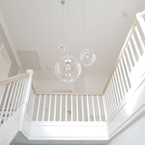 s.luce Orb XL 8-ljus gallerilampa med modulär baldakin