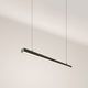 s.luce Oris LED linear lamp office pendant light XL custom-made 2700K in modern design