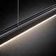 s.luce Oris LED linear lamp office pendant light XL custom-made 2700K in elegant design.