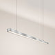 s.luce Oris LED linear light office pendant lamp XL made to measure 4000K in modern design and elegant execution.