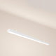 s.luce Oris LED linear light office pendant lamp XL made to measure 4000K in modern design, white.