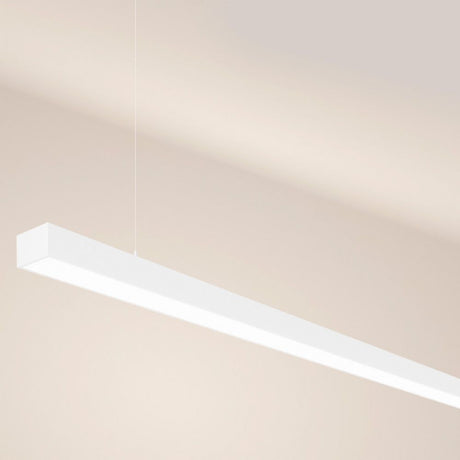 s.luce Oris LED linear light office pendant lamp XL made to measure 4000K in elegant design.