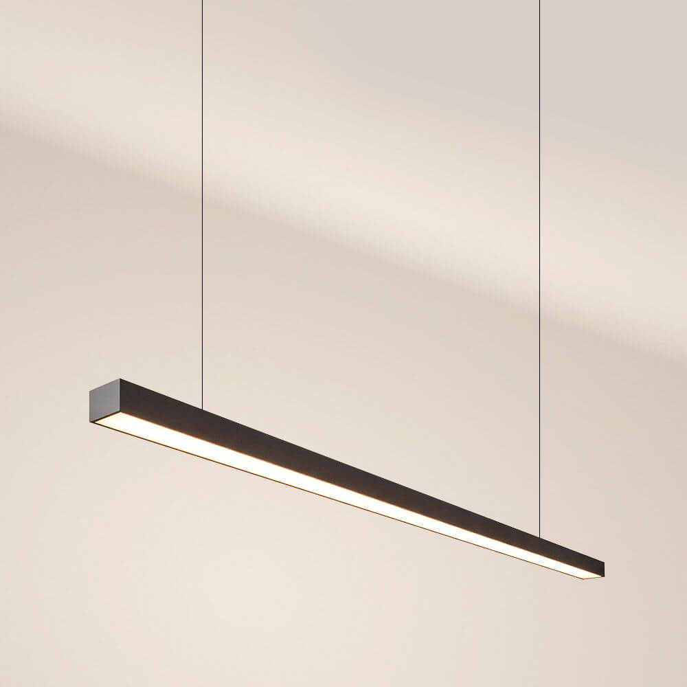 s.luce Oris LED-Linienleuchte Büro-Pendellampe XL nach Maß 4000K elegante Hängeleuchte für modernen Arbeitsplatz