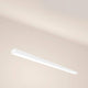s.luce Oris LED-Linienleuchte Büro-Pendellampe XL nach Maß 4000K, elegante weiße Pendelleuchte
