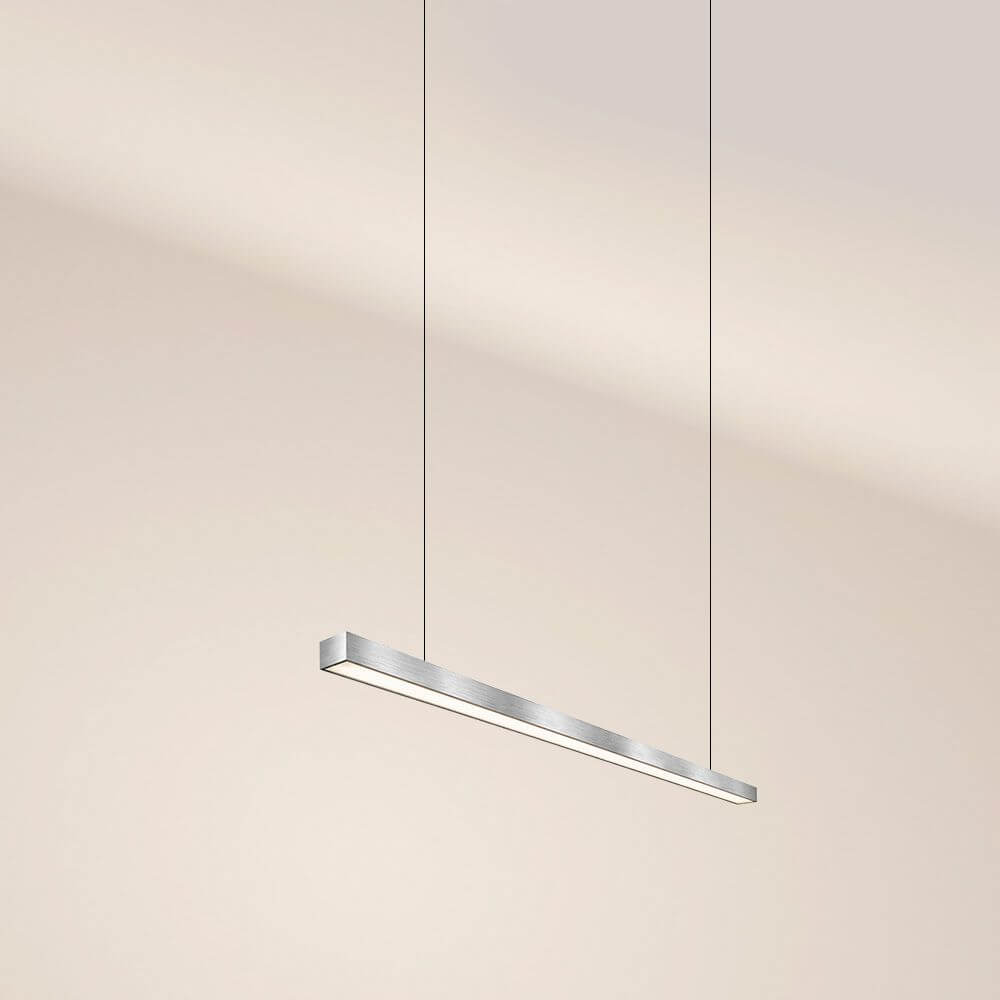 s.luce Oris LED-Linienleuchte Büro-Pendellampe XL nach Maß 4000K in elegantem Design