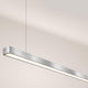 s.luce Oris LED-Linienleuchte Büro-Pendellampe XL nach Maß 4000K in modernem Design für stilvolle Büros.