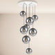 s.luce Progress XL 8-light gallery light with modular canopy