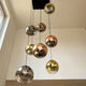 s.luce Progress XL 8-light gallery light with modular canopy