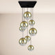 s.luce Progress XL 8-light gallery light with modular canopy