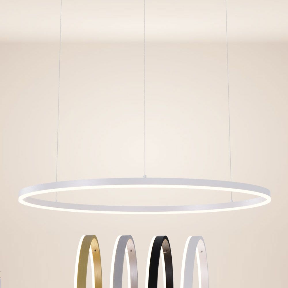 Ring 100 LED hanging lamp direct 5m