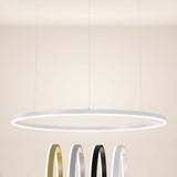 Ring 100 LED hanging lamp direct 5m