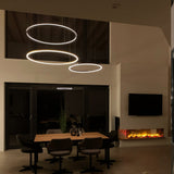 s.luce LED-pendel med ring Ø 100 cm