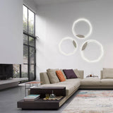 s.luce LED Ring Wandlampe & Deckenleuchte Dimmbar modern rund