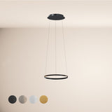 LED ring pendant light Ø 40cm