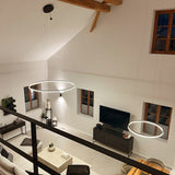 LED ring hanging light Ø 60cm