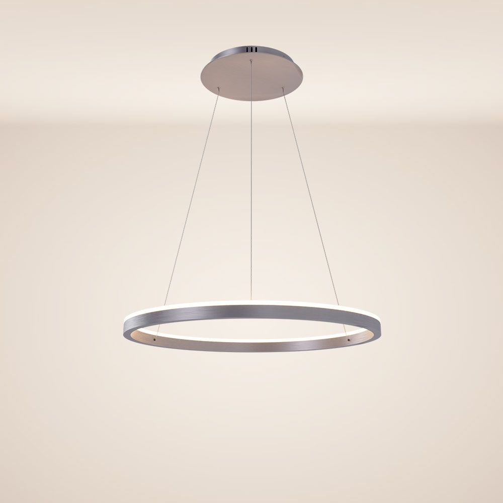 s.luce LED ring pendant light round direct or indirect