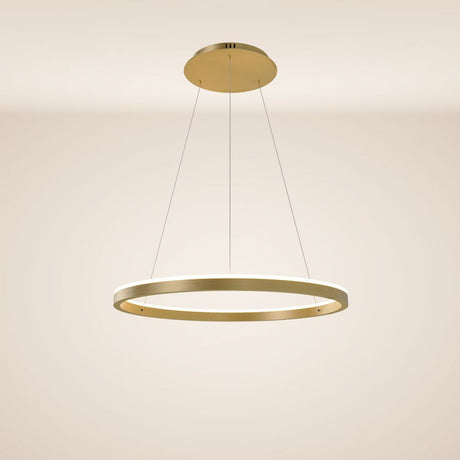 s.luce Lampada a sospensione ad anello a LED rotondo o indiretto