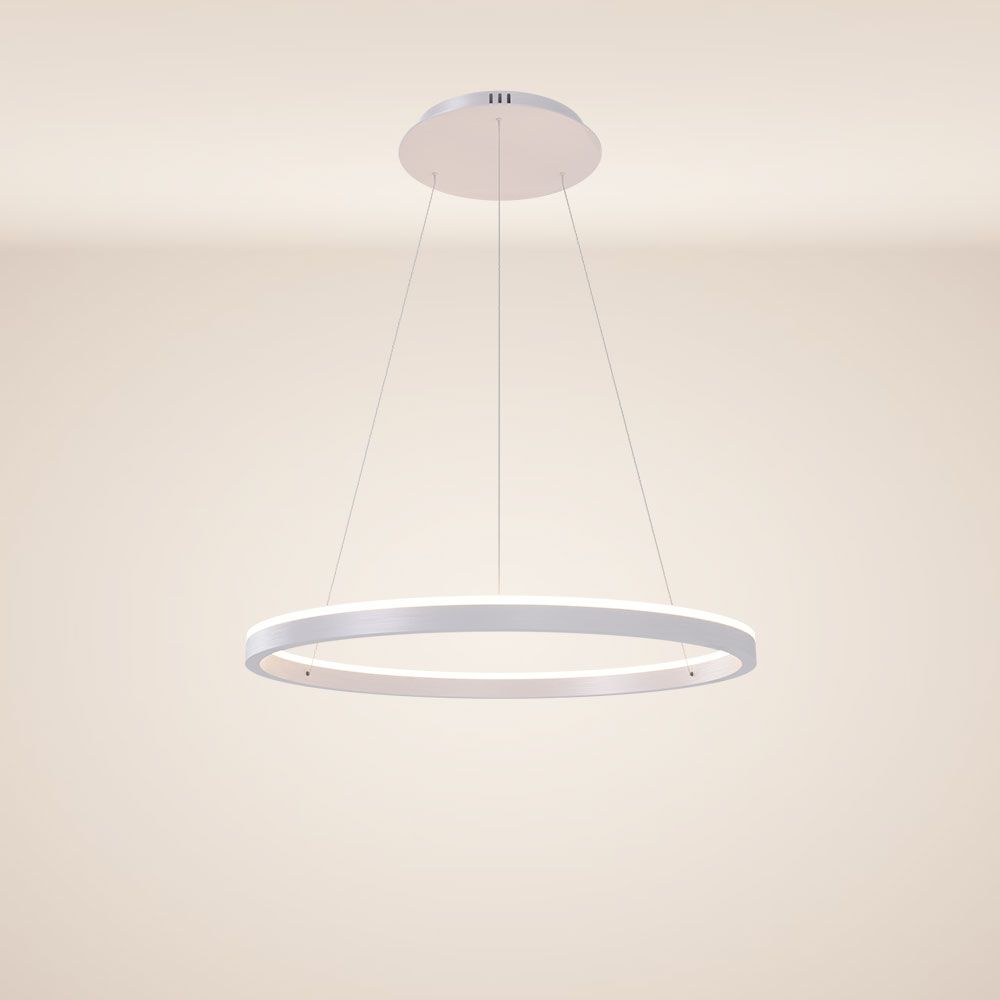 s.luce LED ring pendant light round direct or indirect